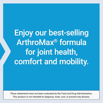Life Extension ArthroMax® Advanced NT2 Collagen™ & AprèsFlex®, glucosamine sulfate, Boswellia (Indian Frankincense), Joint Health, Mobility, Gluten-Free, Non-GMO, 60 Capsules | Glucosamine Sulfate & Boswellia (Indian Frankincense) for Joint Health & Mobil