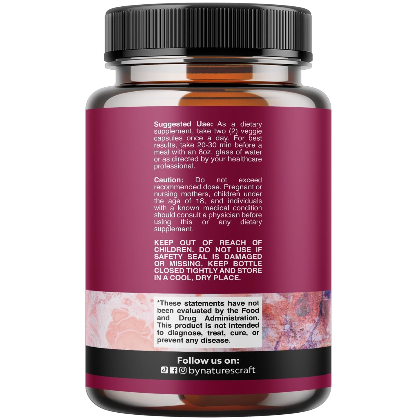D Mannose with Cranberry Supplement - Potent D Mannose 1000mg Capsules for Kidney Defense Support & Cleanse and Urinary Tract Health for Women & Men - Bladder Health Supplement for Adults - 60 Count