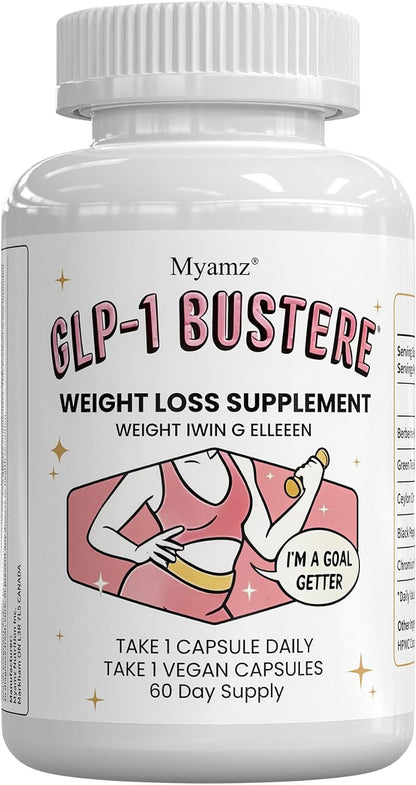 Female Metabolism Support Supplement – Natural Energy Booster & Appetite Control Pills with Berberine HCL, Green Tea EGCG– Digestive Comfort, Belly Slimming & Full Body Wellness – Made in USA