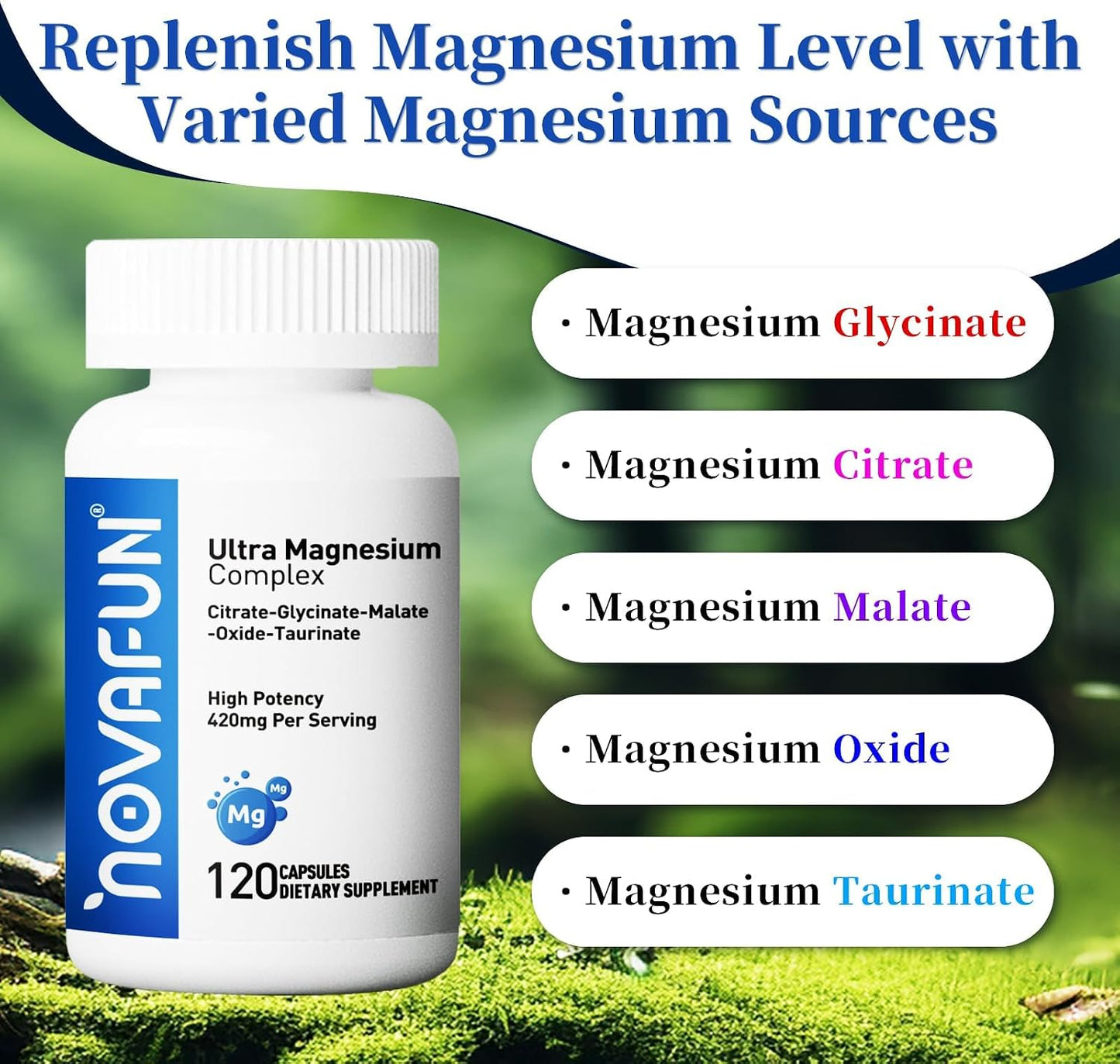 Potassium Citrate 1000mg & Magnesium Complex Supplement with 420mg Magnesium, Supplement Bundle for Support Heart, Muscle, Nerve, Bone Health