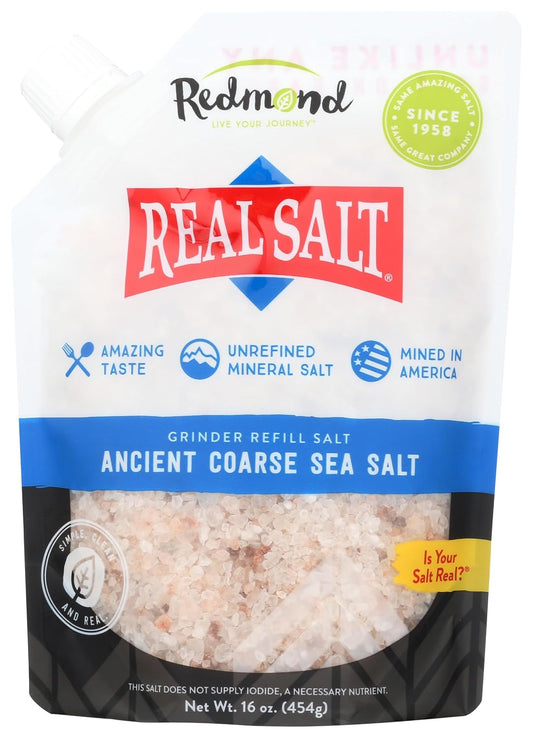REDMOND REAL SALT Coarse Salt, 16 OZ