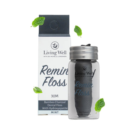 Bamboo Charcoal Mint Dental Floss