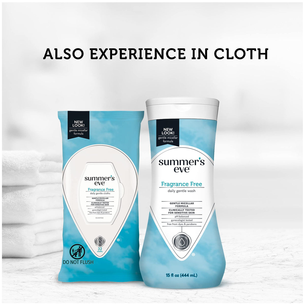 Summer's Eve Fragrance Free Gentle Daily All Over Feminine Body Wash