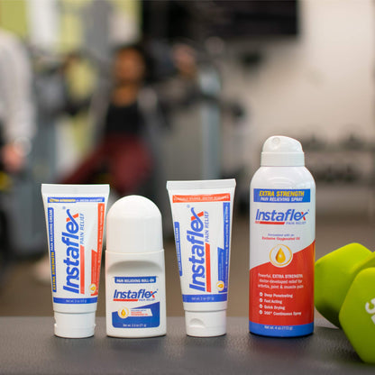 Healthy Directions Instaflex Extra Strength Pain Relief Cream, with 2X the Pain-Fighting Ingredients, Rubs Out Your Toughest Muscle & Joint Pain (2 oz)