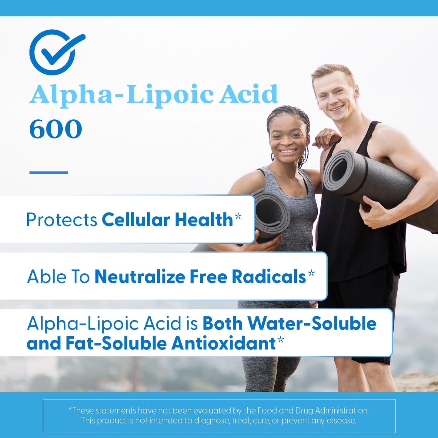 Doctor's Best Alpha Lipoic Acid Supplement 600mg - Alpha-Lipoic Acid Caps for Men & Women, ALA Antioxidant Support for Nerve Health, Aids in Cellular Function, Non GMO, Gluten Free - 60 Veg Capsules