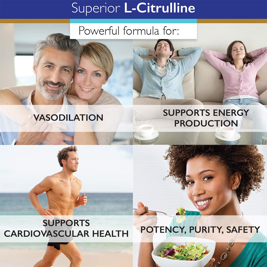 Superior Labs – Pure L-Citrulline – Free Form – Optimal 3,000mg Dosage – 150 Vegetable