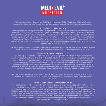 Medi-Evil Nutrition Whey Dynamic Protein, White Chocolate Flavour, 600g, 20 Servings