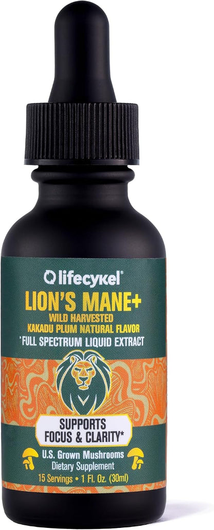 Life Cykel Lion's Mane+ Reishi+ Cordyceps+ Turkey Tail+ Shiitake Bundle