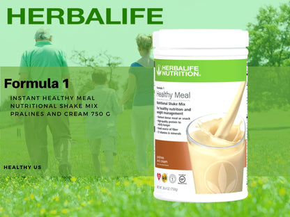 Herbalife Four Combo Formula 1 (Pralines and Cream 750g) Healthy Nutritional Shake