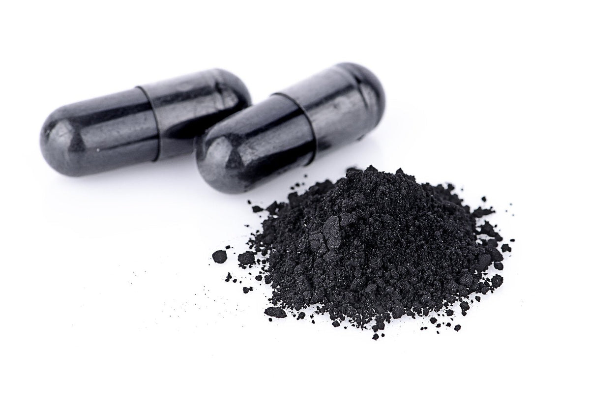 Wild Foods Activated Charcoal Capsules | 100% Organic Coconut Shells Active Tablets