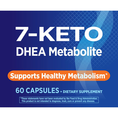 Nature's Way 7-KETO, DHEA Metabolite, Metabolism Support Supplement*, 25mg Potency