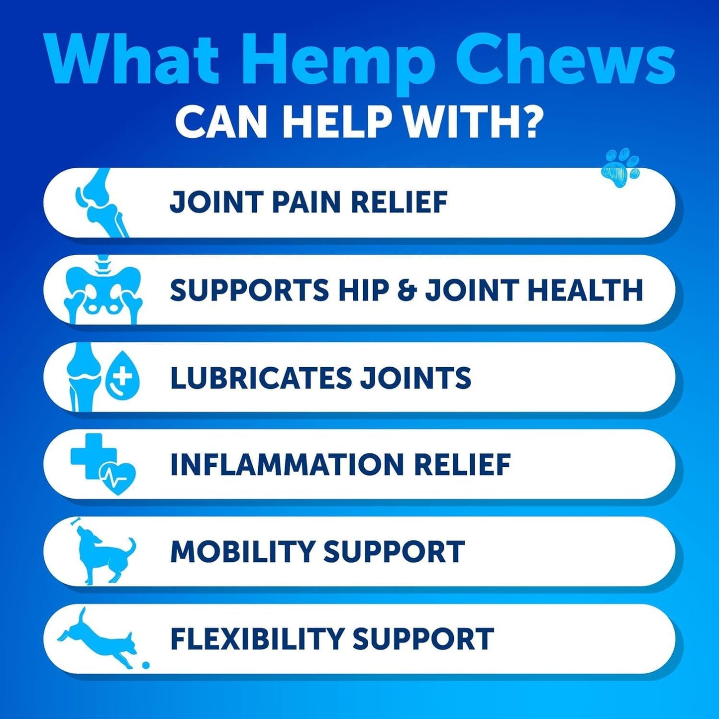 Probiotic Chews for Dogs - Supplement Bundle - Gut Health, Immunity, Yeast Balance - Glucosamine, Chondroitin, MSM