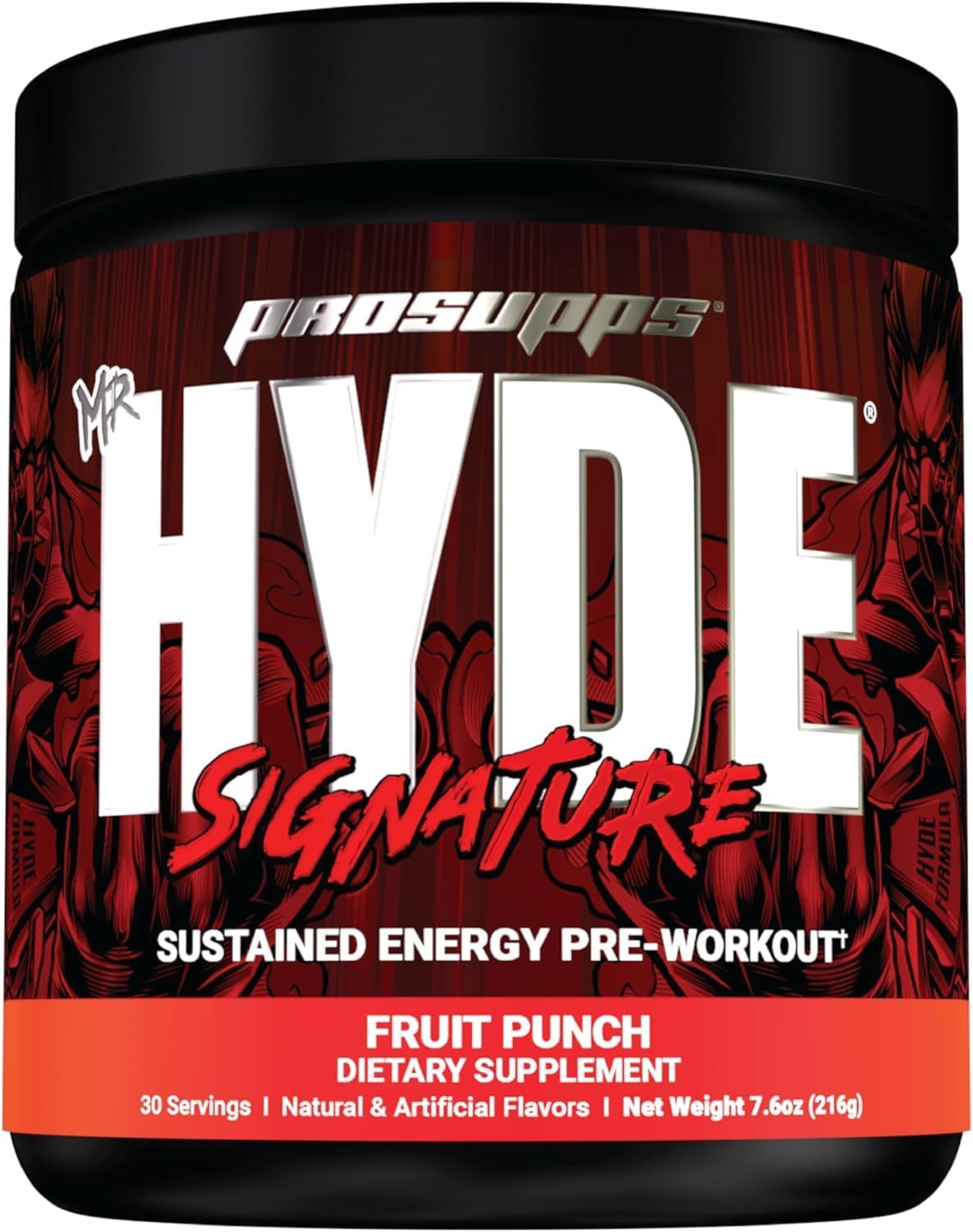 PROSUPPS L-Carnitine 3000 Stimulant Free Liquid Shots (Dragon Fruit) and Mr. Hyde Signature Series Pre-Workout Energy Powdered Drink (Fruit Punch) Bundle