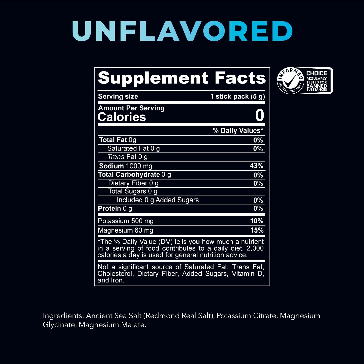 REDMOND Re-Lyte Sugar Free Electrolyte Powder Packets (Variety Pack) 30ct | Zero Sugar Electrolytes, Hydration Packets