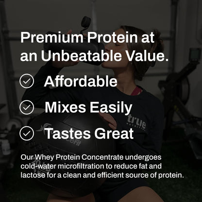 True Nutrition Whey Protein Concentrate, French Vanilla, 2lb