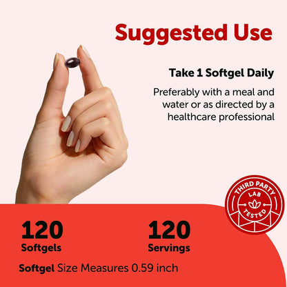 Micro Ingredients Astaxanthin 12mg with MCT Oil, 120 Softgels, 4 Month Supply | Premium Astaxanthin Antioxidant Supplements* | Fresh Microalgae Source | Triple Strength, Non-GMO, Gluten Free, No Soy