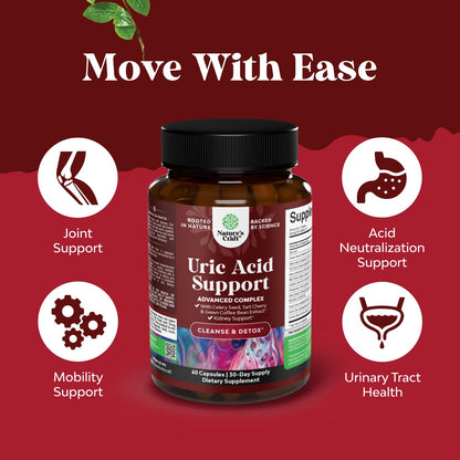 Green Coffee Bean Extract for Uric Acid Cleanse & Detox - Green Coffee Beans with Turmeric, Tart Cherry & Celery Seed for Adults - Uric Acid Flush for Antioxidant Support - Kidney Cleanser - 120 Ct