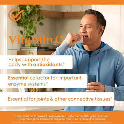 Doctor's Best Vitamin C 1000mg Supplement for Men & Women - Vegan Vitamin C Capsules as Q-C Ascorbic Acid, Immune Health Support for Adults, Non GMO, Gluten Free, Soy Free - 120 Veg Caps