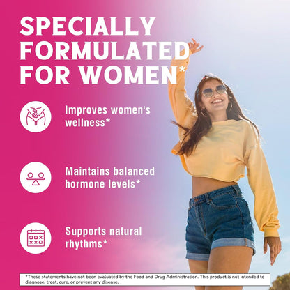 Vitalibre Inositol Supplement, Myo-Inositol & D-Chiro Inositol Supplements for Women, 40:1 Ideal Ratio, Hormone Balance and Women’s Wellness, 80 Vegan Capsules