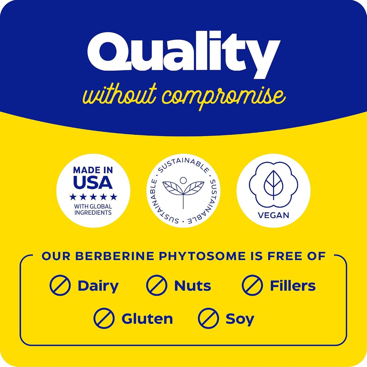 Enzymedica Berberine Phytosome High Absorption Supplement - Berbevis Berberine Phytosome Capsules for Men & Women, Bioavailable Formula, Natural Metabolic Health Support, Vegan, Gluten Free - 60 Caps