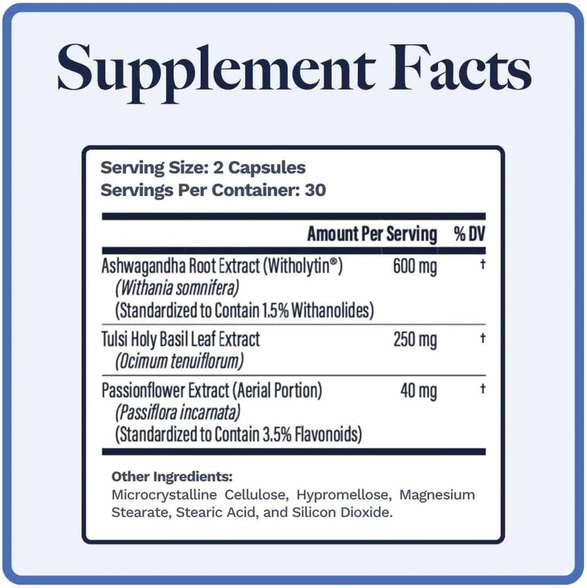 Utzy Naturals Adapto-Calm | Cortisol Support Supplement | 60 Capsules