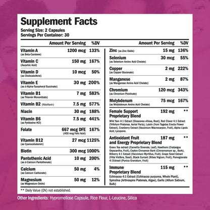Multivitamin for Women - Womens Multivitamin & Multimineral Supplement