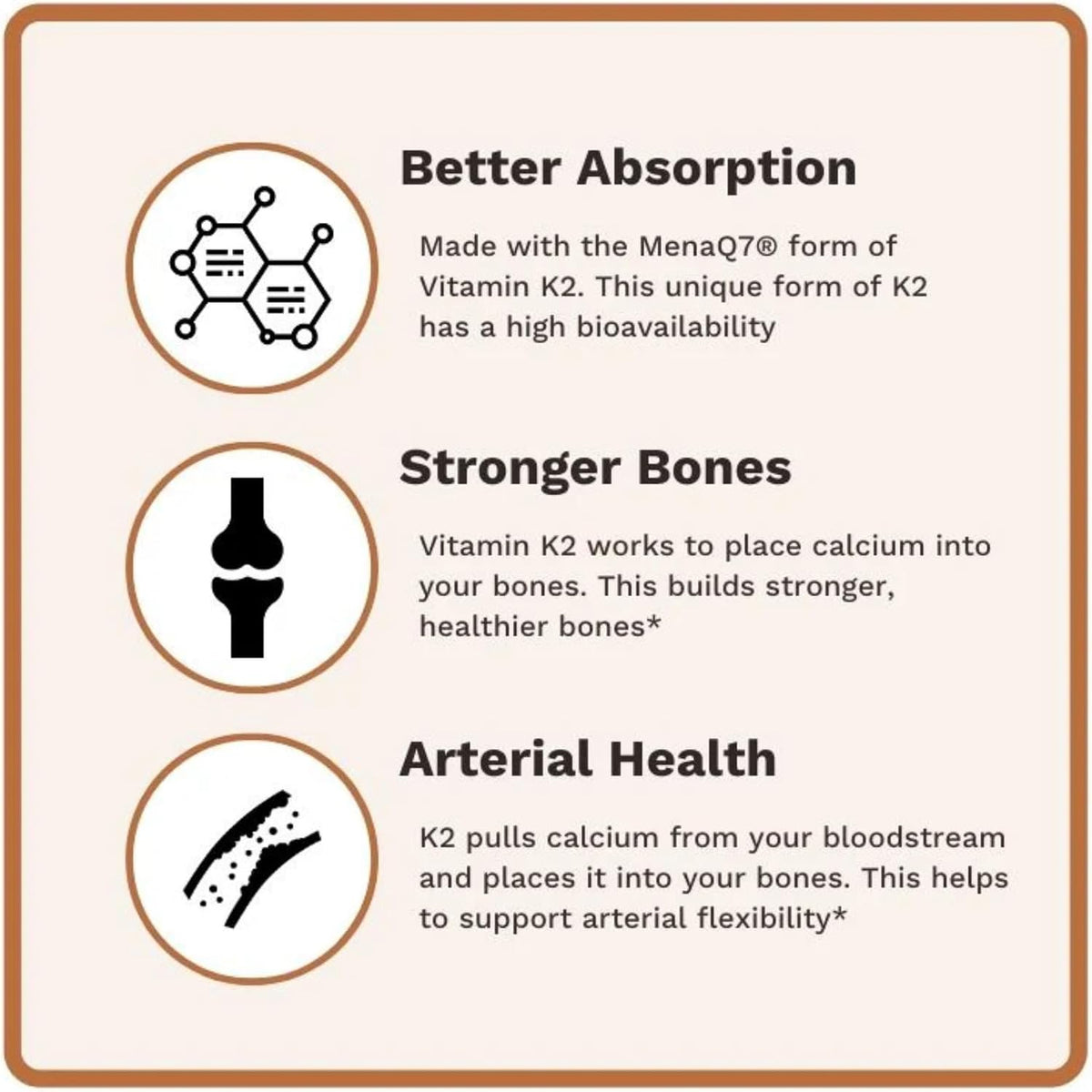 Utzy Naturals Vitamin K2 + D3 | High Dose K2 | 60 Servings