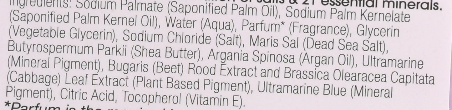 One With Nature Dead Sea Mineral Soap, Lemon Sage, 7-Ounces (Pack of 6)