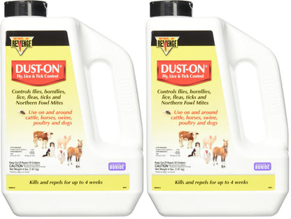 Bonide Products Fly, Lice & Tick Control Dust-On, 4 lb