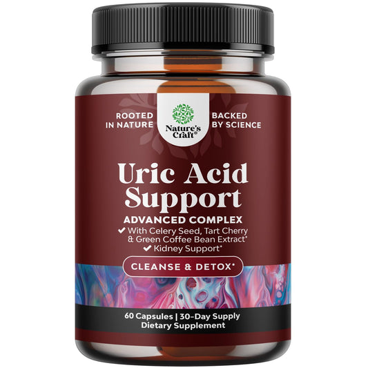 Green Coffee Bean Extract for Uric Acid Cleanse & Detox - Green Coffee Beans with Turmeric, Tart Cherry & Celery Seed for Adults - Uric Acid Flush for Antioxidant Support - Kidney Cleanser - 120 Ct