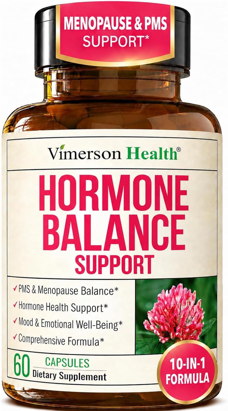 Hormone Balance for Women - PMS, Menopause, Mood & Cycle Support, 60 Ct