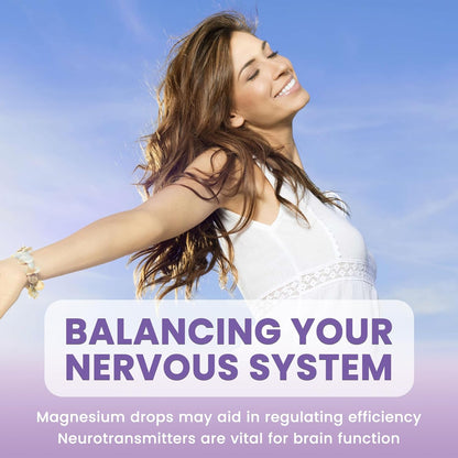 2 Pack Triple Magnesium Complex Liquid Drops Strawberry & Grape Flavor
