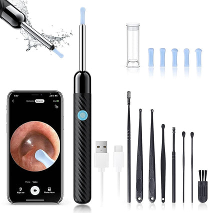 Ear Wax Removal - Earwax Remover Tool with 8 Pcs Ear Set - Ear Cleaner