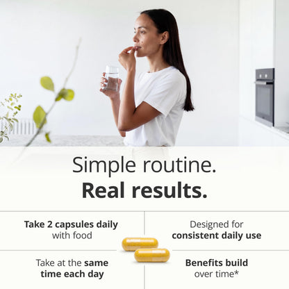 Moringa Capsules 4:1 Extract with Organic Turmeric & BioPerine 60 Capsules