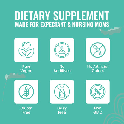 Go-Lacta® Super Moringa Powder: Boost Breast Milk Naturally! 30 3g Packets of Pure