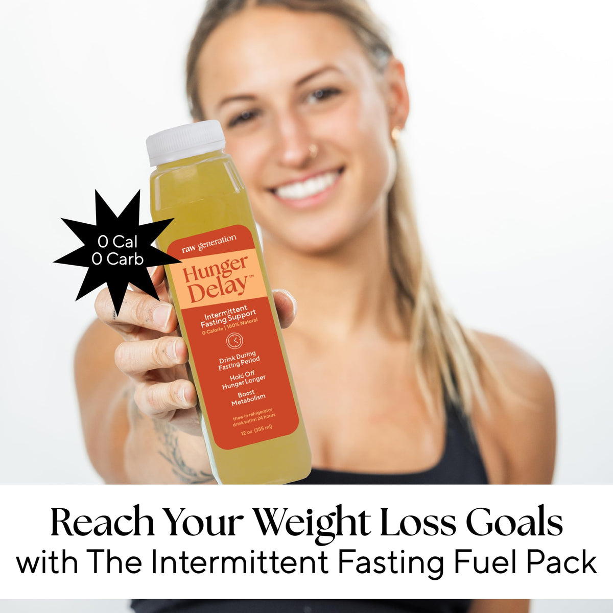 Raw Generation Intermittent Fasting Fuel Pack - Weekly Fasting Drink Kit with Vital Electroly