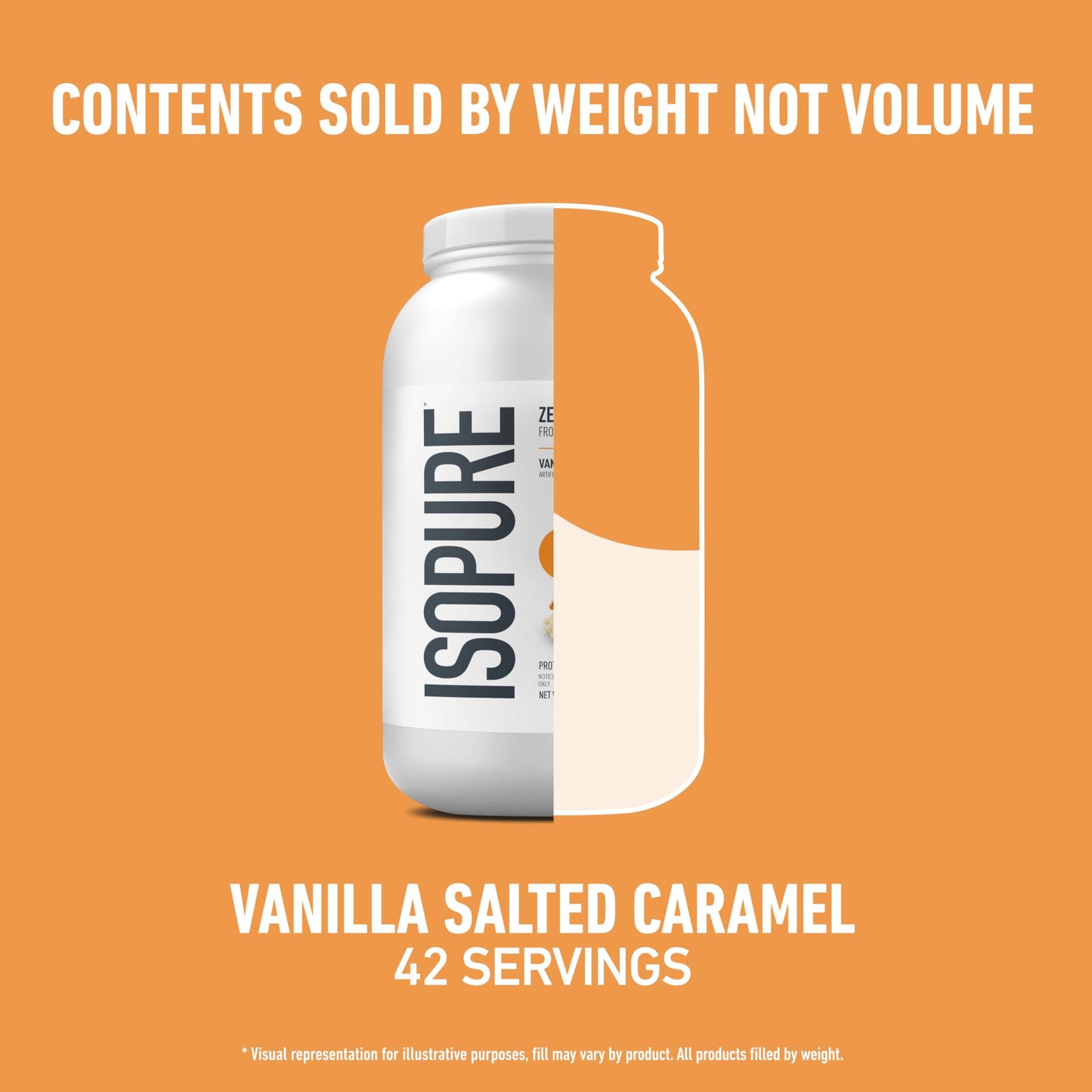 Isopure Zero Carb 100% Pure Whey Isolate Protein Powder, Gluten Free, With Vitamins, Cookies & Cream, 25g Protein Per Serving, 1 Lb, 15 Servings (Packaging May Vary)