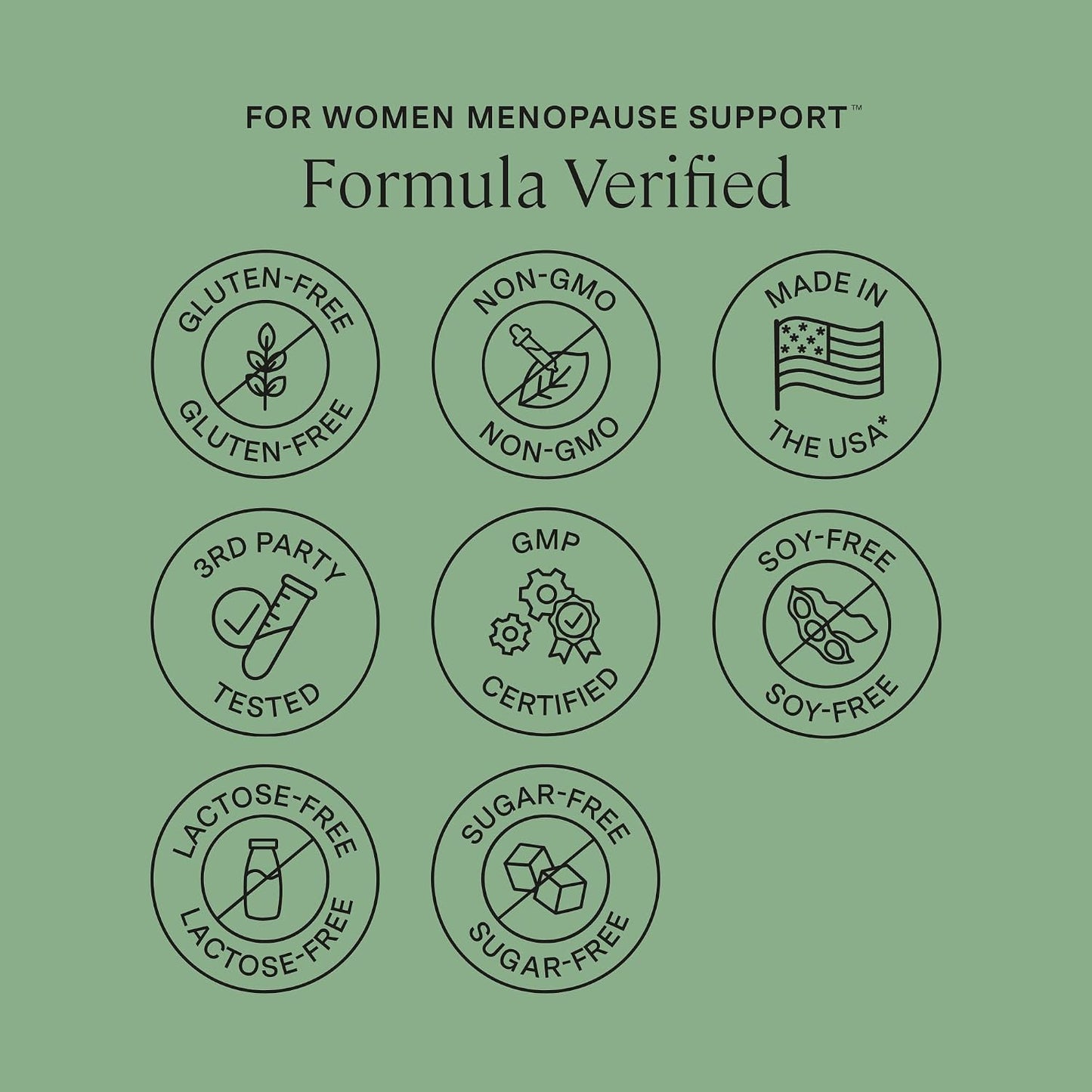 Stonehenge Health for Women Menopause Support for Peri + Menopause + Post - Mood, Energy, Stress, Hot Flashes, Night Sweats, Sleep & Cortisol, Chromax Chromium, Vitamin D3, KSM-66 Ashwagandha (3 Pack)