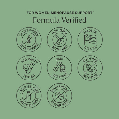 Stonehenge Health for Women Menopause Support for Peri + Menopause + Post - Mood, Energy, Stress, Hot Flashes, Night Sweats, Sleep & Cortisol, Chromax Chromium, Vitamin D3, KSM-66 Ashwagandha (2 Pack)