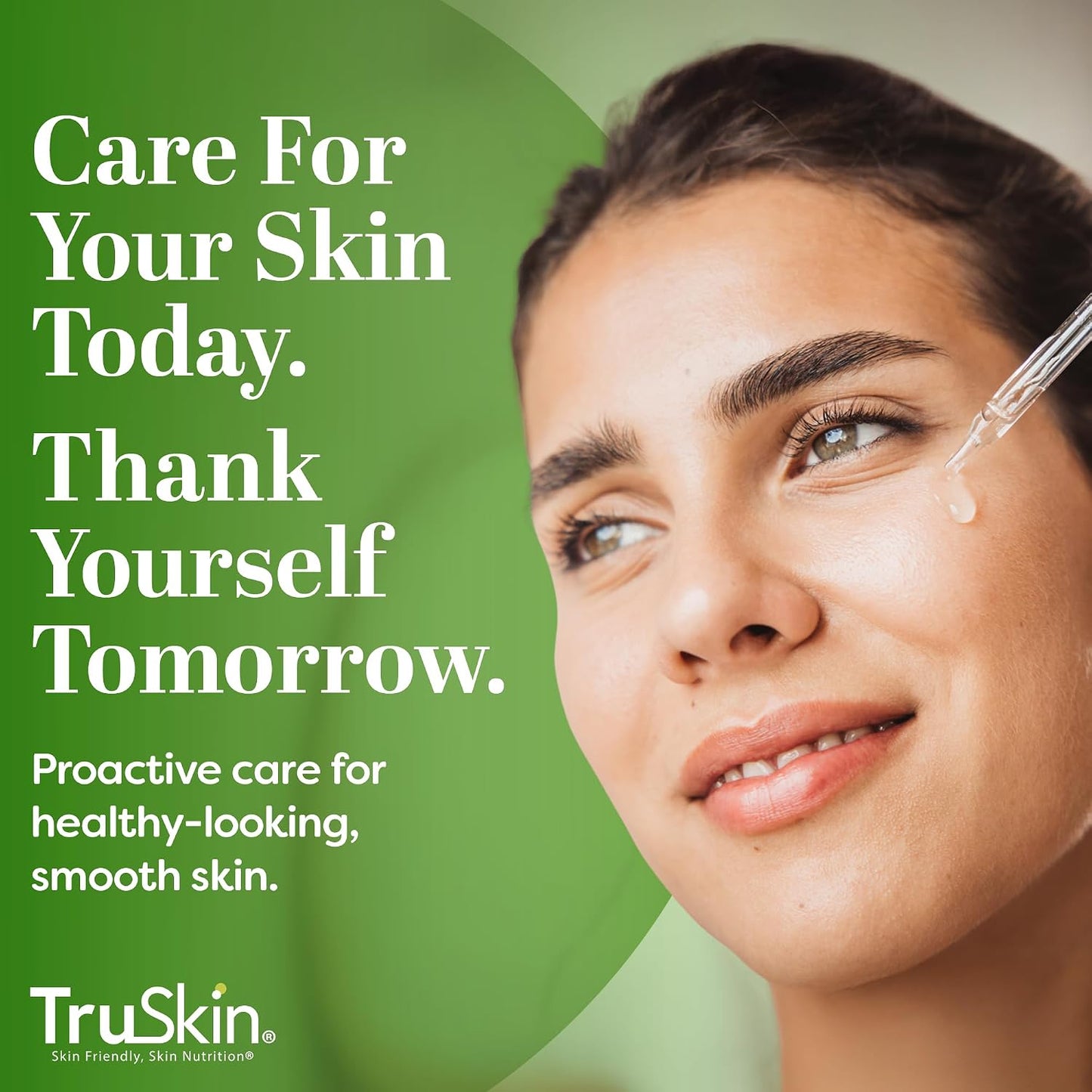 TruSkin Peptide Serum for Face with Tripeptide-29 & Ceramides, 1 fl oz | Multi-peptide formula with Ceramides helps support collagen, skin barrier & firmer-looking skin for smoother texture