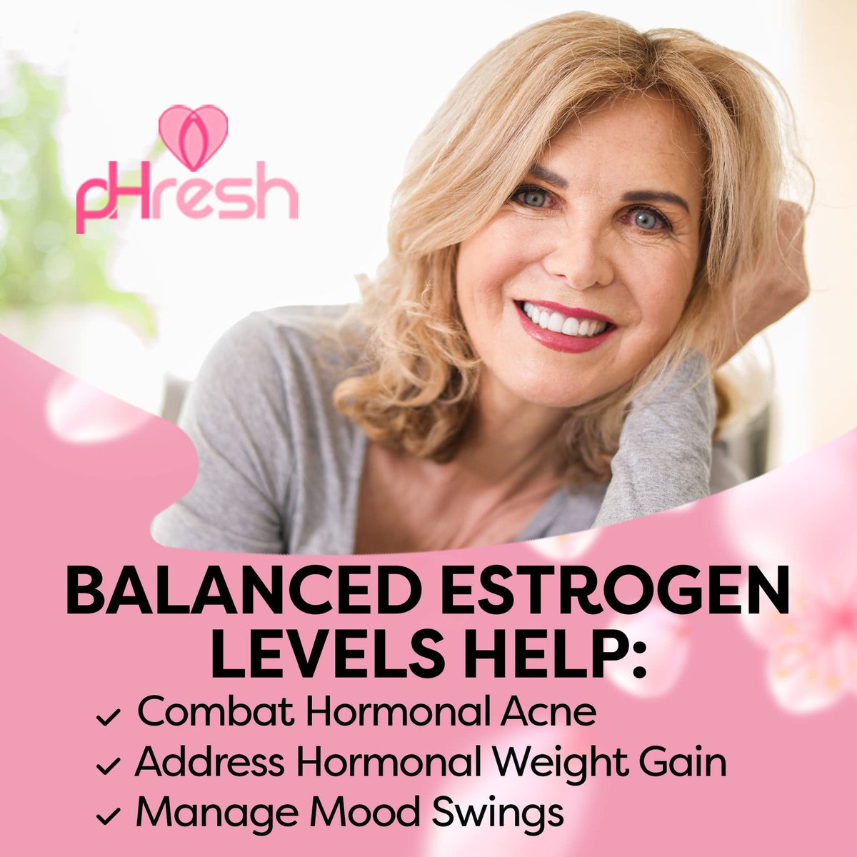 pHresh Boric Acid Suppositories and DIM Supplement