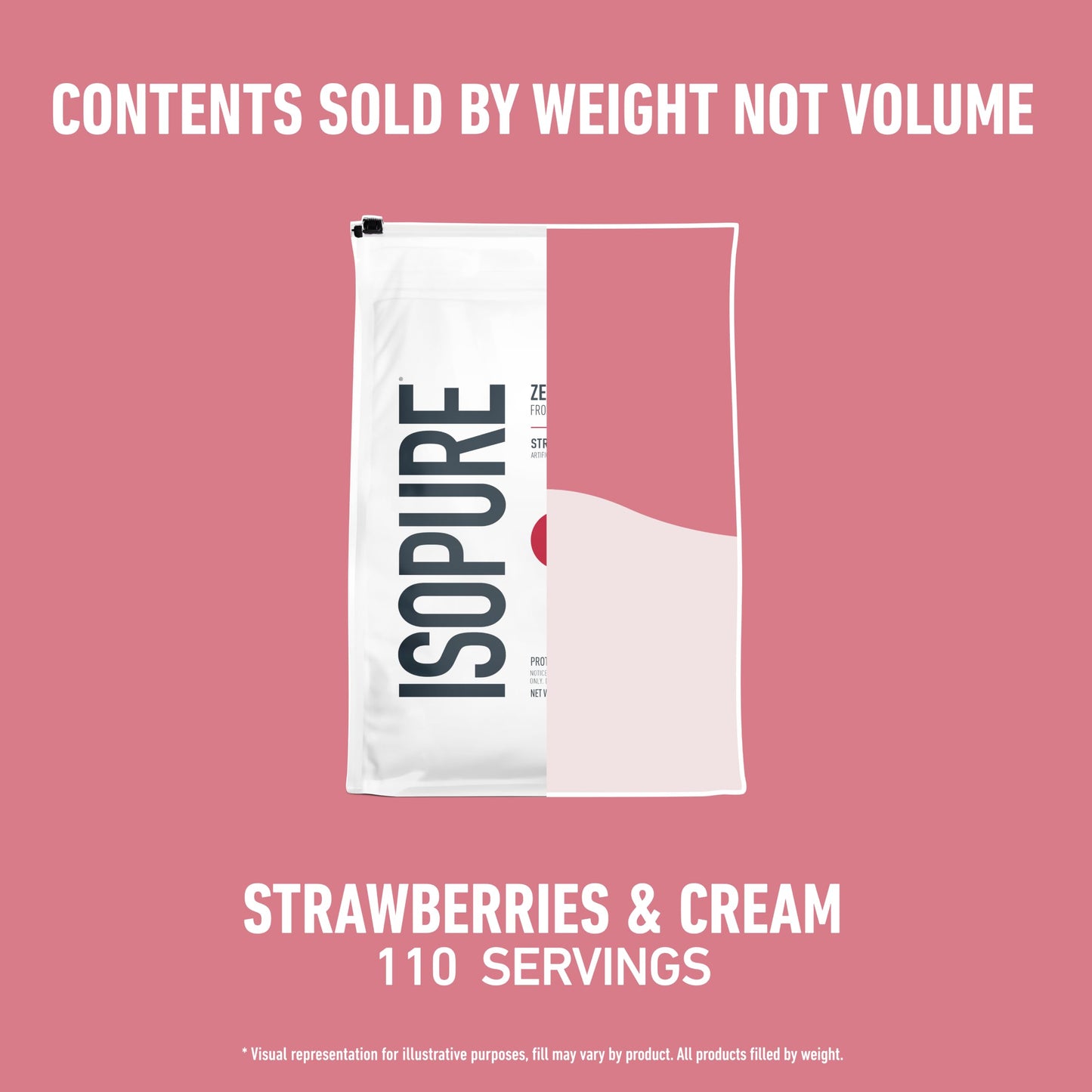Isopure Zero Carb 100% Pure Whey Isolate Protein Powder, Gluten Free, With Vitamins, Cookies & Cream, 25g Protein Per Serving, 1 Lb, 15 Servings (Packaging May Vary)