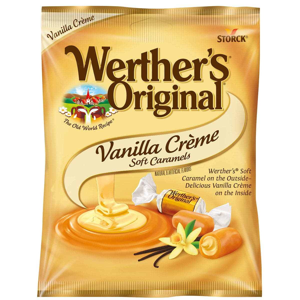 Werther's Original Sugar Free Hard Candies 1.46 Oz (3 Pack)