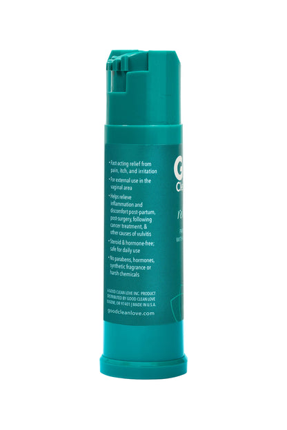 Good Clean Love Relief Gel Pain & Itch with Lidocaine 4%, Fast-Acting Relief from Pain, Itch, and Irritation