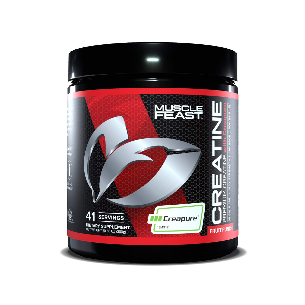 Muscle Feast Creapure Creatine Monohydrate Powder, Vegan Keto Friendly Gluten-Free