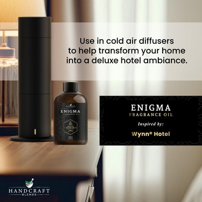 Handcraft Blends Hotel Fragrance Oil Enigma Scent – Luxury Hotel Collection Diffuser Oil Scents