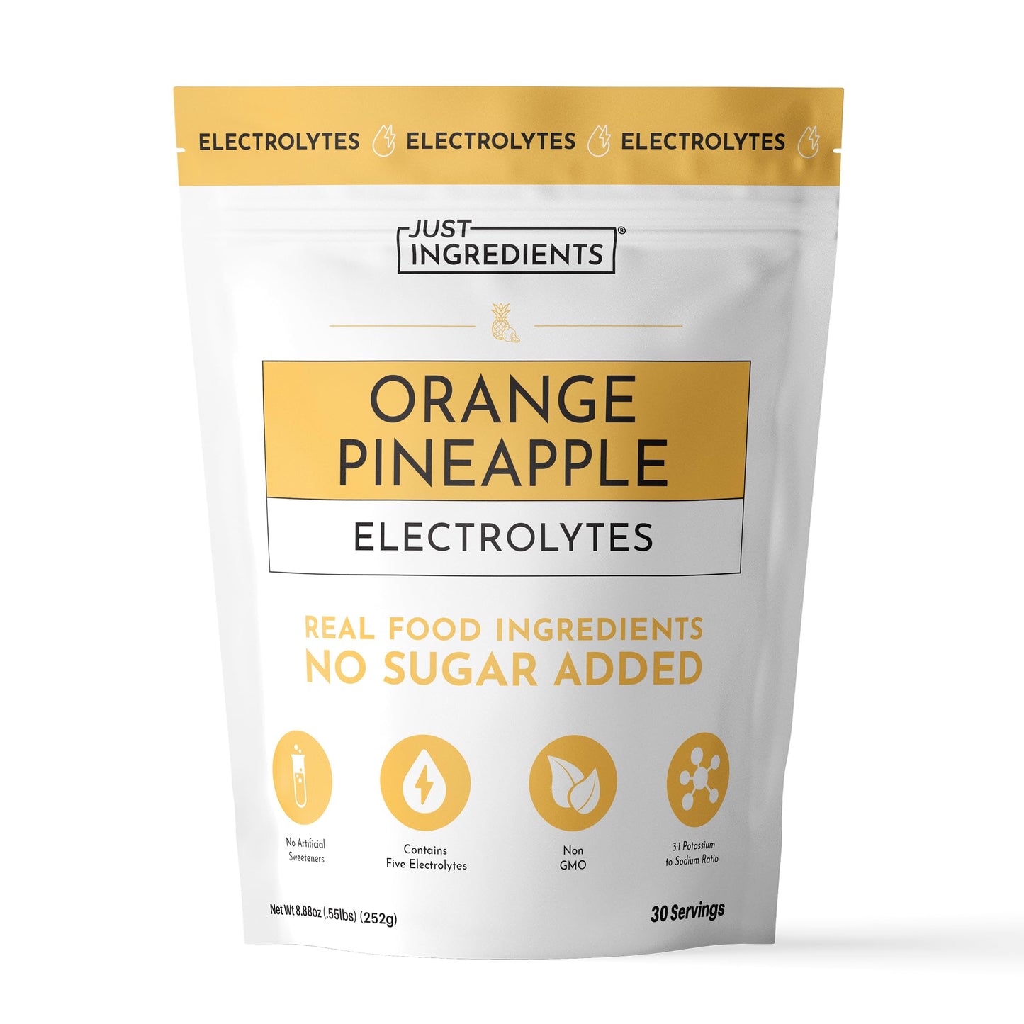 Blue Hawaiian Electrolytes Drink Mix | 30 Servings | Organic Coconut Water, Spirulina & 5 Key Electrolytes