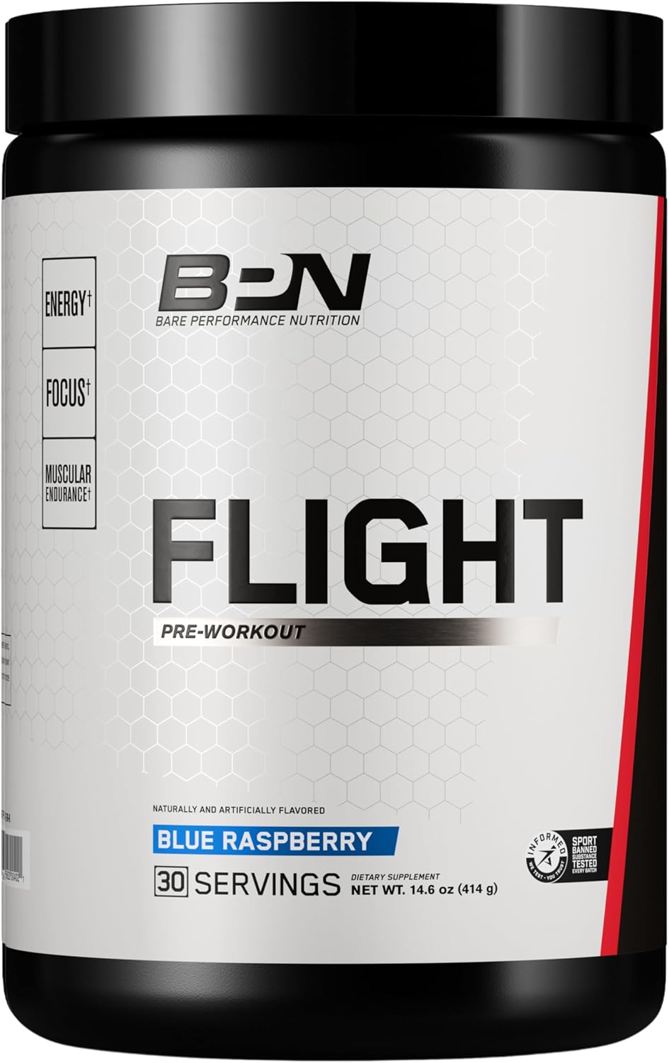 BARE PERFORMANCE NUTRITION BPN Whey Protein & Flight Blue Raspberry Bundle