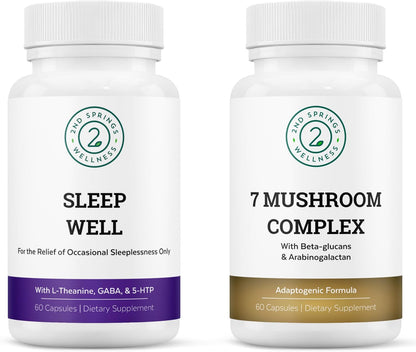 Mushroom Serenity & Sleep Harmony Bundle